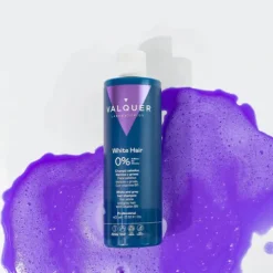 Valquer White Hair Shampoo Para Cabelos Grisalhos