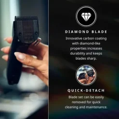 Wahl Kuno Cordless Clipper Máquina De Corte Profissional