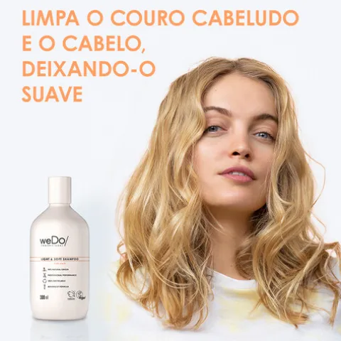 Wedo Pro Light And Soft Champô Cabelo Fino