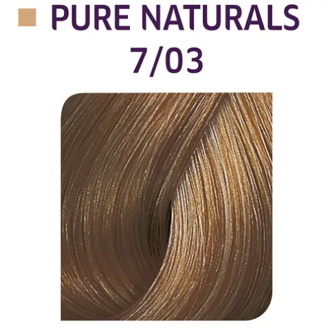 Wella Color Touch Coloração Semipermanente 7/03 Louro Médio Natural Dourado