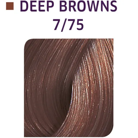 Wella Color Touch Coloração Semipermanente 7/75 Louro Médio Marron Acaju