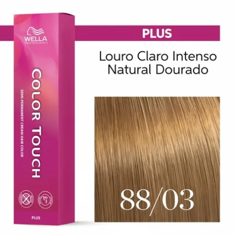 Wella Color Touch Demi-Permanent Plus Coloração Semipermanente 88/03