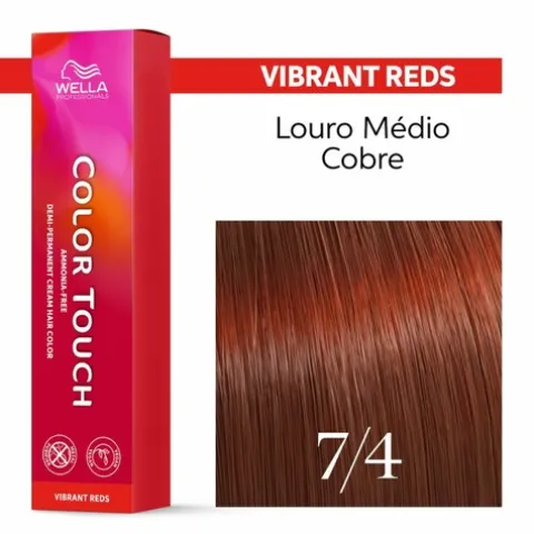 Wella Color Touch Demi-Permanent Coloração Semipermanente 7/4