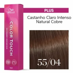 Wella Color Touch Demi-Permanent Plus Coloração Semipermanente 55/04