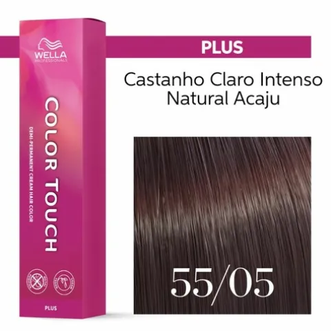 Wella Color Touch Demi-Permanent Plus Coloração Semipermanente 55/05
