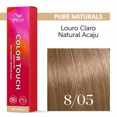 Wella Color Touch Demi-Permanent Coloração Semipermanente 8/05