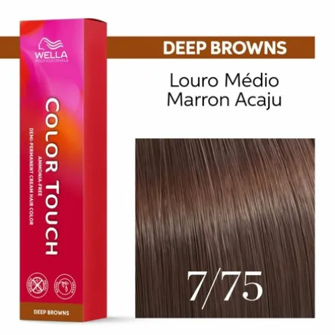 Wella Color Touch Demi-Permanent Coloração Semipermanente 7/75