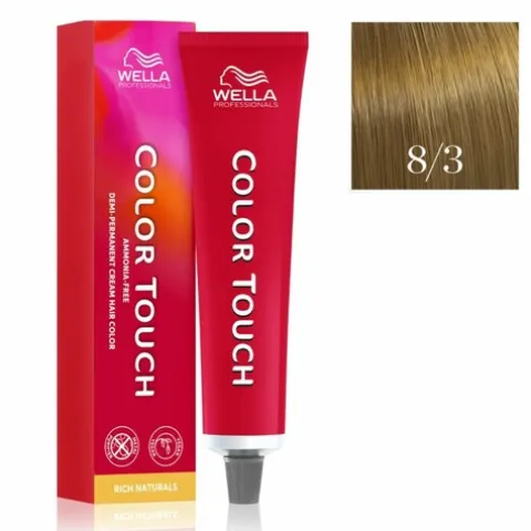 Wella Color Touch Demi-Permanent Coloração Semipermanente 8/3