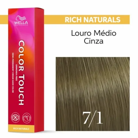 Wella Color Touch Demi-Permanent Coloração Semipermanente 7/1