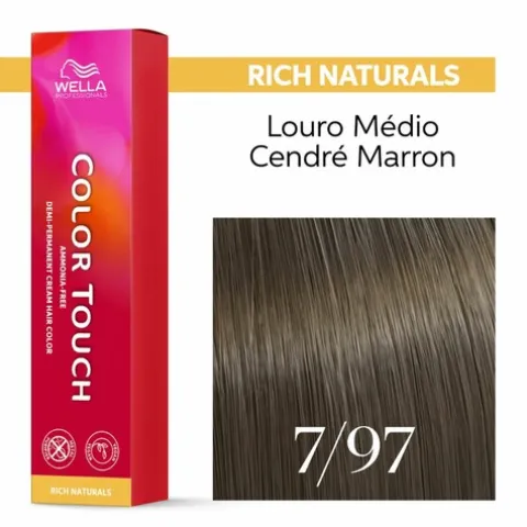 Wella Color Touch Demi-Permanent Coloração Semipermanente 7/97
