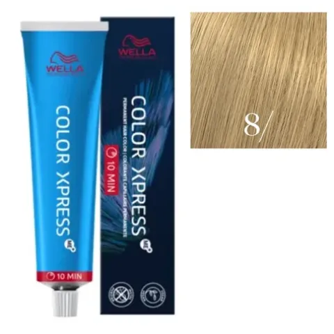 Wella Color Xpress Coloração Permanente Rápida 8/