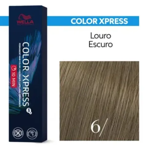 Wella Color Xpress Coloração Permanente Rápida 6/