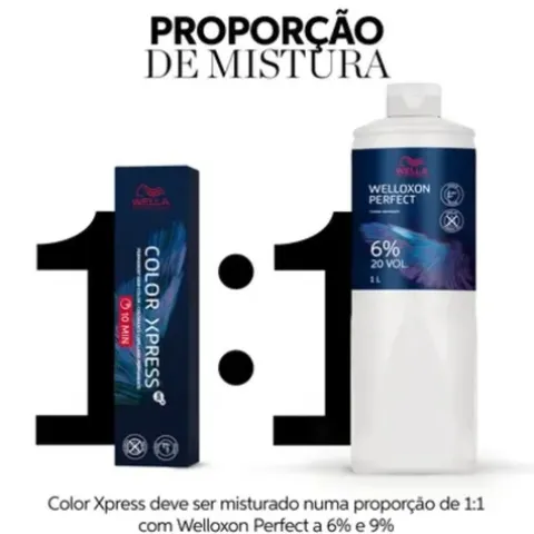 Wella Color Xpress Coloração Permanente Rápida 6/