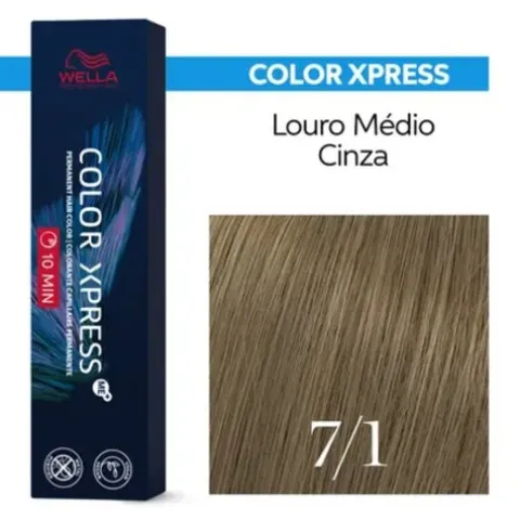 Wella Color Xpress Coloração Permanente Rápida 7/1