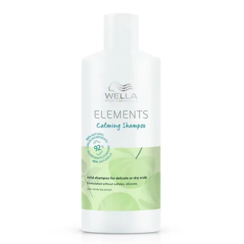 Wella Elements Calming Champô Suave Couro Cabeludo Seco E Sensível