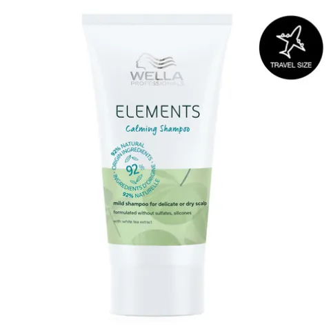 Wella Elements Calming Champô Suave Couro Cabeludo Seco E Sensível