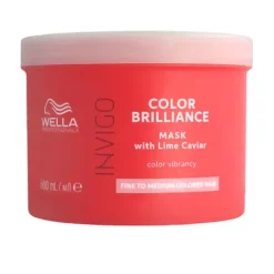 Wella Invigo Color Brilliance Máscara Cor Intensa Cabelo Fino