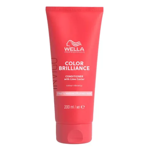 Wella Invigo Color Brilliance Condicionador Cor Intensa Cabelo Fino