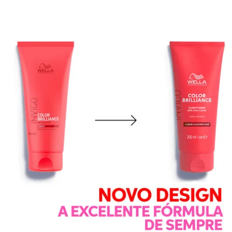 Wella Invigo Color Brilliance Condicionador Cor Intensa Cabelo Espesso