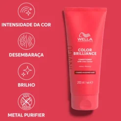 Wella Invigo Color Brilliance Condicionador Cor Intensa Cabelo Espesso