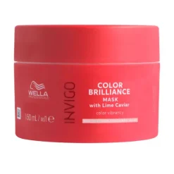 Wella Invigo Color Brilliance Máscara Cor Intensa Cabelo Fino