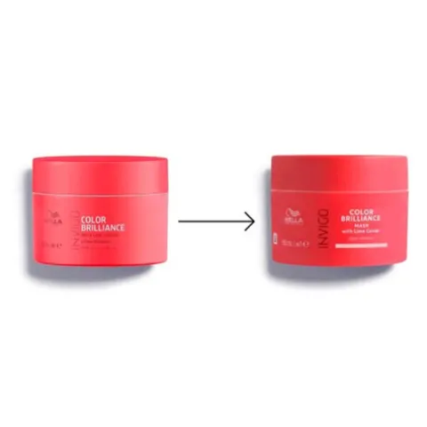Wella Invigo Color Brilliance Máscara Cor Intensa Cabelo Fino