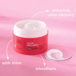 Wella Invigo Color Brilliance Máscara Cor Intensa Cabelo Fino