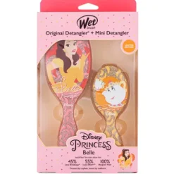 Wet Brush Kit Disney Escovas De Cabelo Princesa Bela