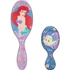 Wet Brush Kit Disney Escovas De Cabelo Princesa Ariel