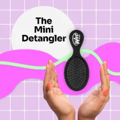 Wet Brush Mini Detangler Escova De Cabelo Black