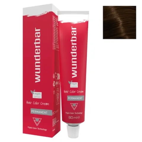 Wunderbar Hair Color Cream Coloração Permanente 6/75
